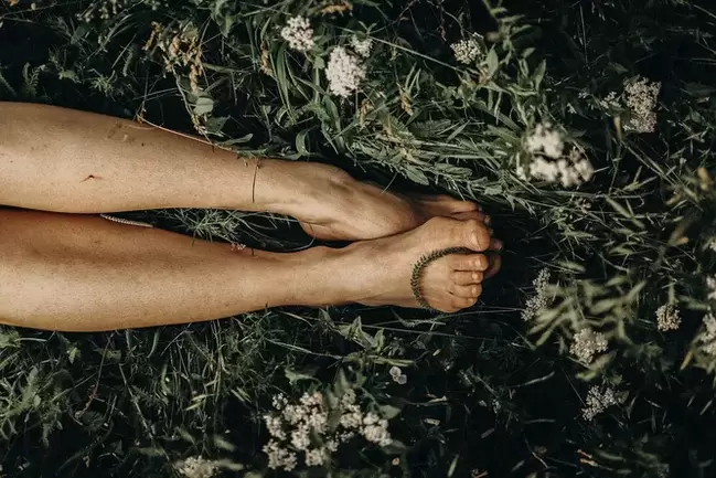 Healthy legs without varicose veins